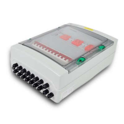 Сонячна PV розподільна коробка LQX3/3DC1000VB1-1532-PG, DC 1000В 3 входи 3 виходи, з блискавкозахистом