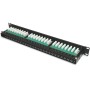 Патч-панель 19" 48xRJ-45 UTP, кат. 6, 1U, dual type, Kingda