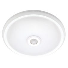 Світильник світлодіодний стельовий з датчиком руху e.sensor.LED.77.12.4000 (білий), 12 Вт, 4000К, 360°, IP20