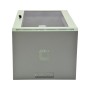Шафа серверна SteelNet 18U 600 x 600 для мережевого обладнання (скло, сірий)