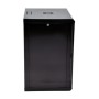 Шафа серверна SteelNet 18U 600 x 600 для мережевого обладнання (скло, чорний)