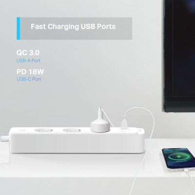Умный Wi-Fi удлинитель питания TP-LINK P300 N300 BT 10A 2300W 3xSchuko 2xUSB 3.0 QC3.0 – фото, отзывы, характеристики в интернет-магазине ZAHYST | Купить в Украине: Киеве, Харькове, Днепре, Одессе, Запорожье, Львове