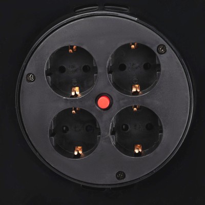 Удлинитель на катушке LP 50м (ПВС 3*1,5), 4 гнезда с заземляющим контактом до 3.5 кВт