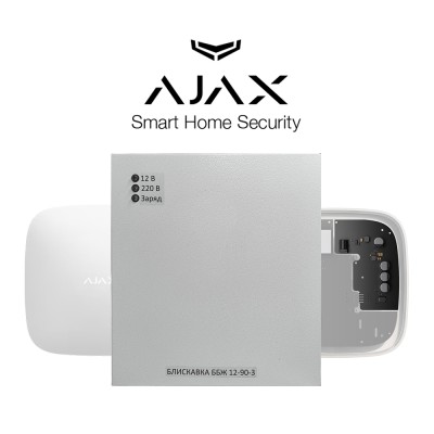 Блок безперебійного живлення Блискавка ББЖ 12-90-3 15А для Ajax Hub (4G), Hub 2 (2G), Hub 2 (4G), Hub 2 Plus, ReX 2
