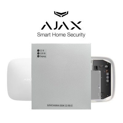 Блок безперебійного живлення Блискавка ББЖ 12-90-3 15А для Ajax Hub(2G), Hub Plus, ReX