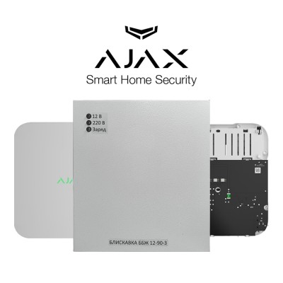 Блок безперебійного живлення Блискавка ББЖ 12-90-3 5А для Ajax NVR (8ch), NVR (16ch), NVR DC (8ch), NVR DC (16ch)