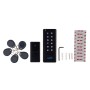 Бездротовий комплект контролю доступу з радіобрелками SEVEN LOCK SL-7708r black