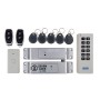 Бездротовий комплект контролю доступу з радіобрелками SEVEN LOCK SL-7708r black