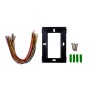 Комплект домофону 4 дюйми з панеллю виклику SEVEN DP–7542 Kit white