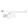 Доводчик двери 45-75 кг SEVEN DC-7743 white
