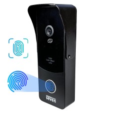Виклична панель домофону з вбудованим контролером SEVEN CP-7508 FHD black