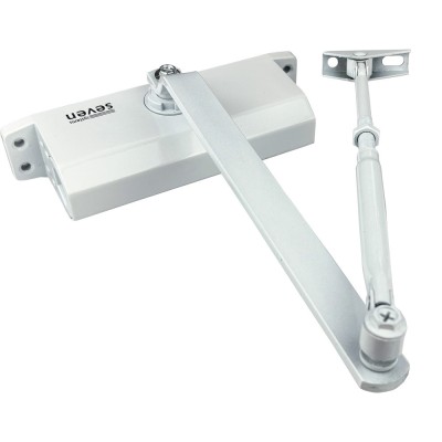 Доводчик двери 45-75 кг SEVEN DC-7743 white