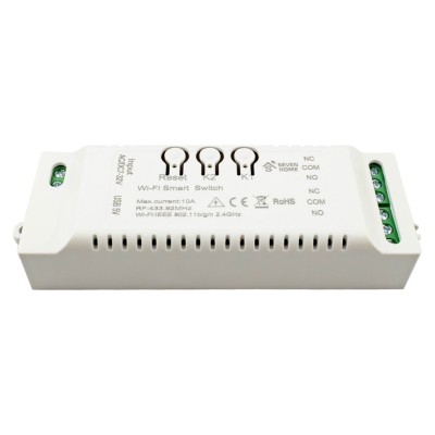 Умное двухканальное Wi-Fi реле SEVEN HOME S-7049