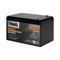 Аккумуляторная батарея 12В 12А*ч Trinix 12V12Ah/20Hr AGM свинцово-кислотная