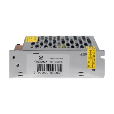 Блок живлення KRF-1203PB Kraft 12V/3A