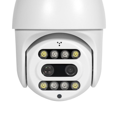 IP PTZ-відеокамера з WiFi 2Mp Light Vision VLC-9192WI10Z 3.6+12mm, ІЧ+LED-підсвічування, з мікрофоном