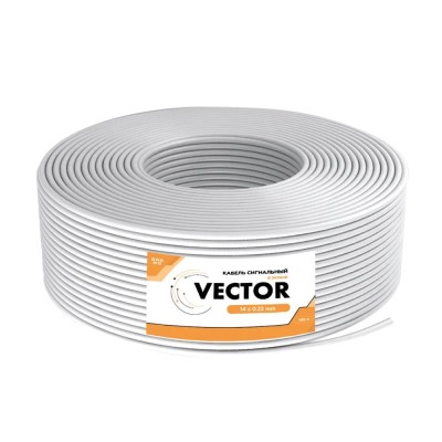 Кабель сигнальный Vector 16х0.22 CCA экран 100m