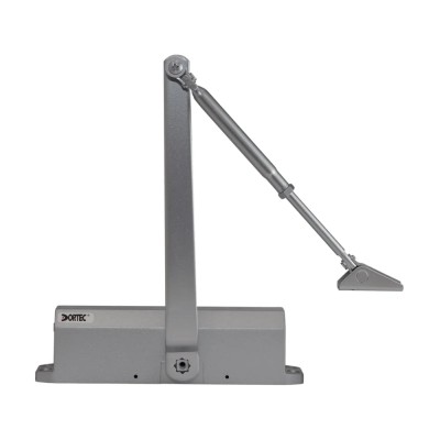 Дверний доводчик Dortec DT-514H Silver з фіксацією дверей у відчиненому положенні