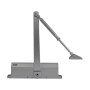 Дверний доводчик Dortec DT-514H Silver з фіксацією дверей у відчиненому положенні