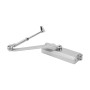Дверной доводчик Dortec DT-516HA Silver с регулируемым углом фиксации дверей в открытом положении