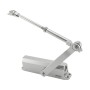 Дверной доводчик Dortec DT-516HA Silver с регулируемым углом фиксации дверей в открытом положении