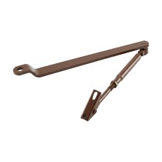 Коліно для доводчиків Dortec DT65ARM Brown з фіксацією дверей у відчиненому положенні