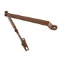 Коліно для доводчиків Dortec DT65ARM Brown з фіксацією дверей у відчиненому положенні