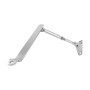 Коліно для доводчиків Dortec DT65ARM Silver з фіксацією дверей у відчиненому положенні