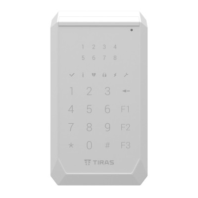 Бездротова клавіатура Tiras X-Pad White