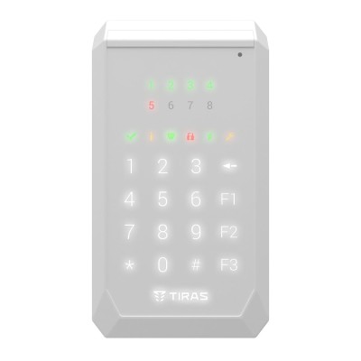 Бездротова клавіатура Tiras X-Pad White