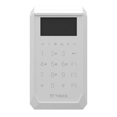 Клавіатура Tiras K-PAD OLED White з OLED-дисплеєм