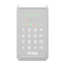 Клавіатура Tiras K-PAD8 White на 8 індикаторів зон