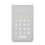 Клавиатура Tiras K-PAD8+ White на 8 индикаторов зон со встроенным считывателем NFC/Mifare