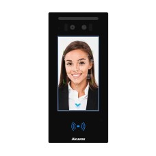 IP-відеопанель багатоабонентська 2Mp Akuvox E16C з екраном 5", розпізнаванням облич та зчитувачем Mifare / NFC / BLE / QR