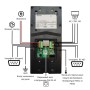 IP-відеопанель багатоабонентська 2Mp Akuvox E16C з екраном 5", розпізнаванням облич та зчитувачем Mifare / NFC / BLE / QR