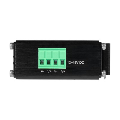 PoE-комутатор 5-портовий E-LINK LNK-IMC104GP-SFP IN 12-48V