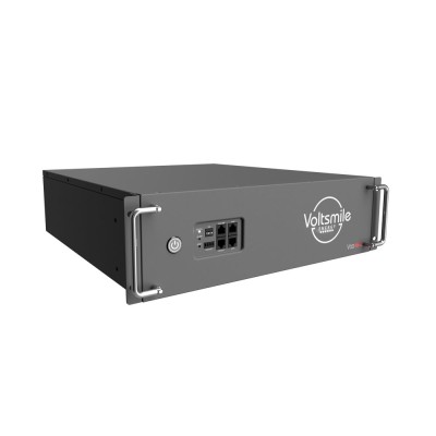 Акумуляторна батарея літій-залізо-фосфатна LiFePO4 51.2В 5120Вт*год Voltsmile RPC-V10 монтаж в стійку 19"
