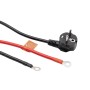 Инвертор Kraft KRF-AVR1000VA/800W-12V с правильной синусоидой под внешний аккумулятор
