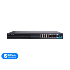 PoE-комутатор 19-портовий TVT TD-B2216S1-PGS з 16 портами PoE