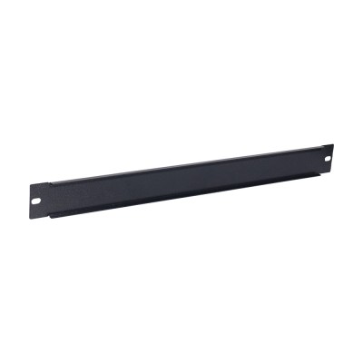Панель/заглушка NVC-BP/1U Black для комутаційної шафи 19"