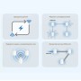 Маршрутизатор WiFi Mesh-система WiFi 6 2.5G Cudy M3000 V2.0 White (1-Pack) дводіапазонний AX3000