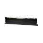 Патч-панель 24 порти NVC-PN-12/24 CAT5/CAT6 19" 1U екранована
