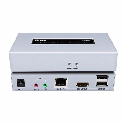 Удлинитель 4K HDMI и USB 2.0 KVM 100m Dtech DT-7051