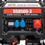 Генератор бензиновий трифазний 6 кВт Bison BS8500-3