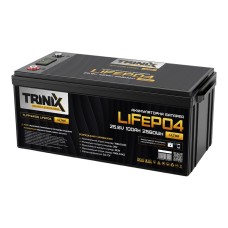 Акумуляторна батарея літій-залізо-фосфатна 25.6В 100А*год Trinix TLFP-24100 Ultra LiFePO4 з Bluetooth (Black)