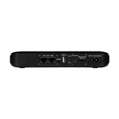 Джерело безперебійного живлення Mini UPS SKE POE-830P-LFP 20000mAh 5V/9V/12V/24V/PoE, LiFePo4 4*5Ah, для роутера та оптичного терміналу