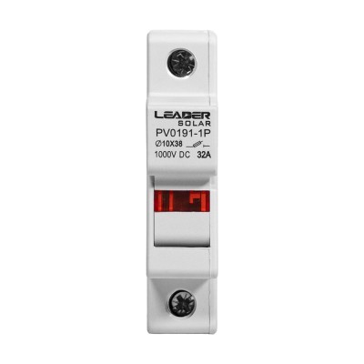 Роз'єднувач запобіжників 32A Leader PV0191-1P DC 1000V