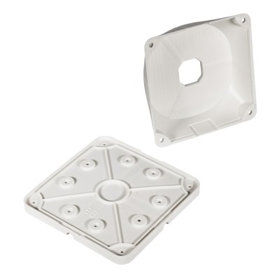 Монтажна коробка Light Vision VLC-08BX, пластик, 130*130*40 мм
