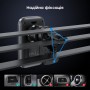 Автомобільний зарядний пристрій Choetech T206-F Black бездротова зарядка, магнітне кріплення