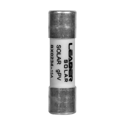 Плавкий запобіжник 15A 1000V Leader BX0234 для сонячних панелей